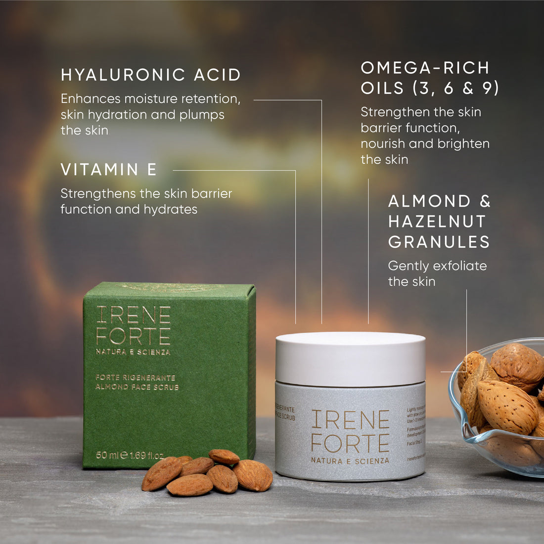 Almond Face Scrub