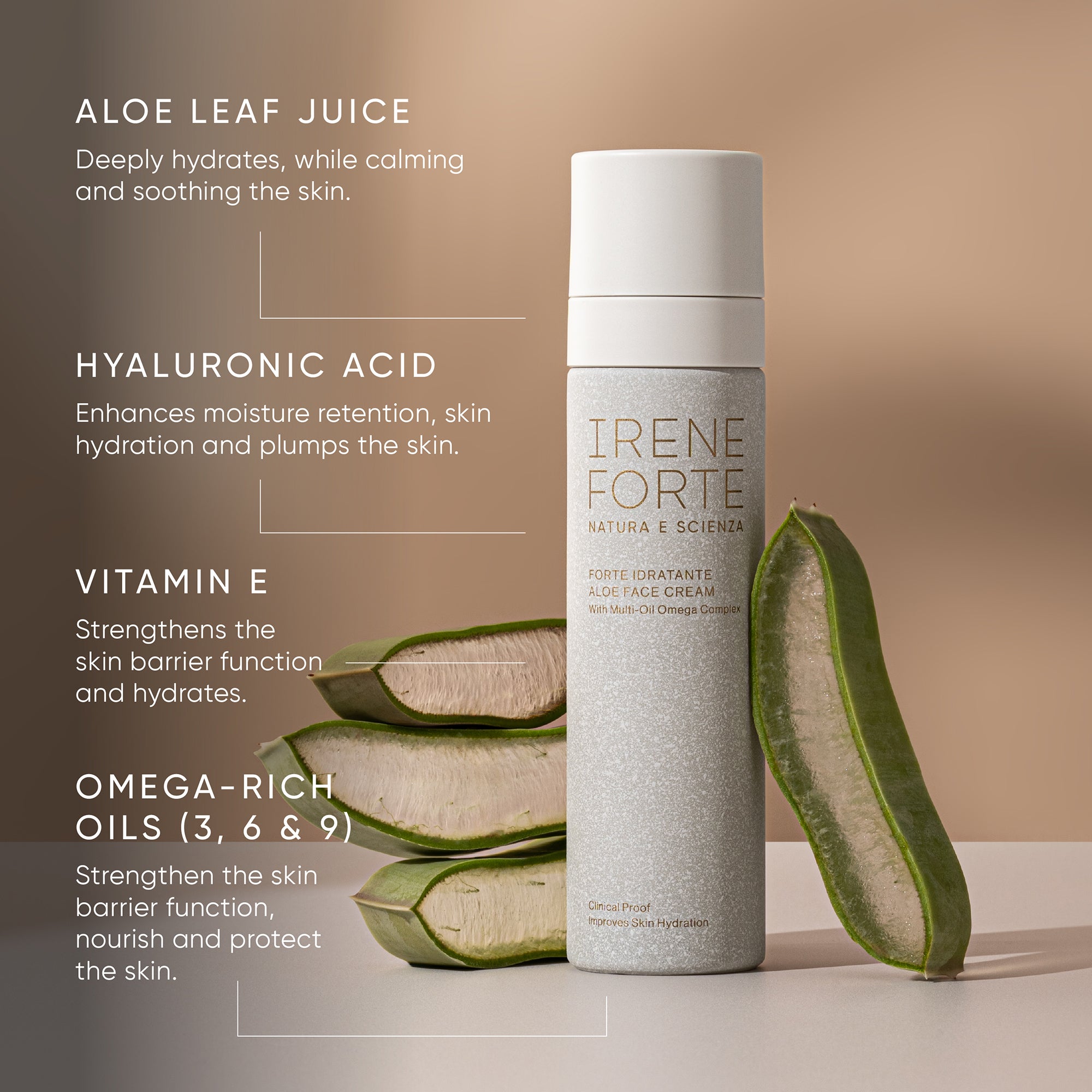Aloe Face Cream | Irene Forte Luxury Skincare – Irene Forte Skincare